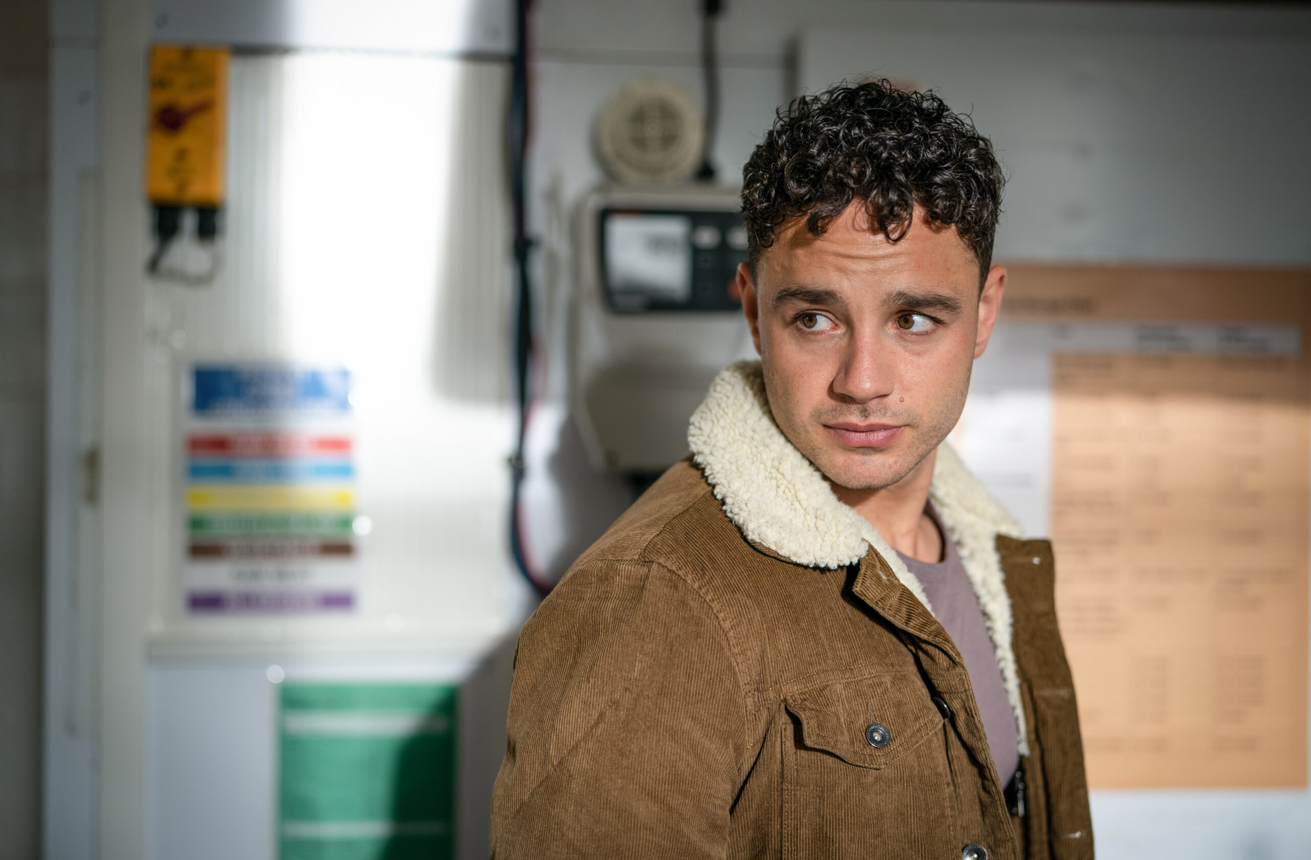 Waterloo Road: Donte looks over his shoulder with a sad smile