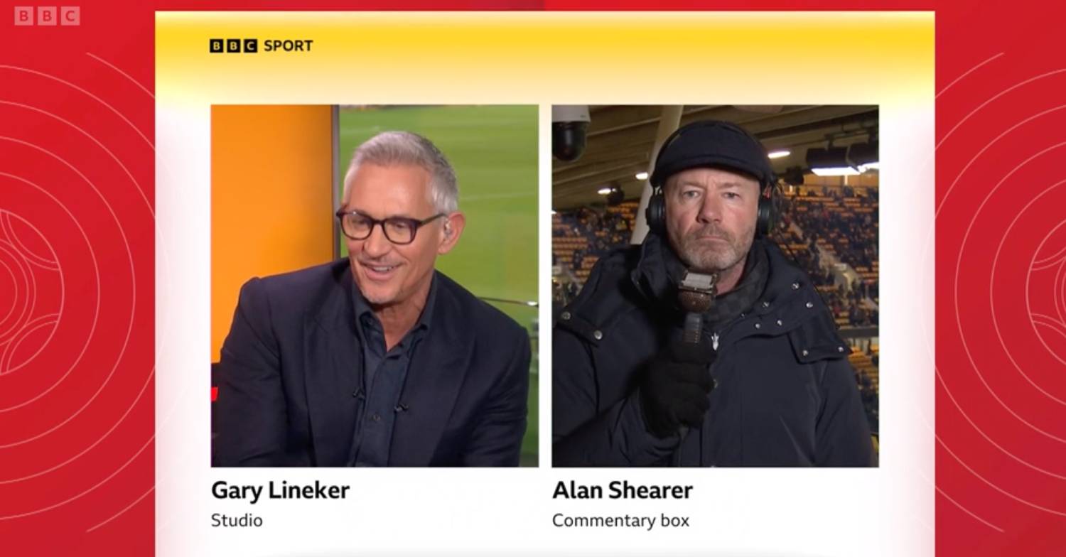 Gary Lineker and Alan Shearer speak as BBC programme falls victim to 'sex noises' prank