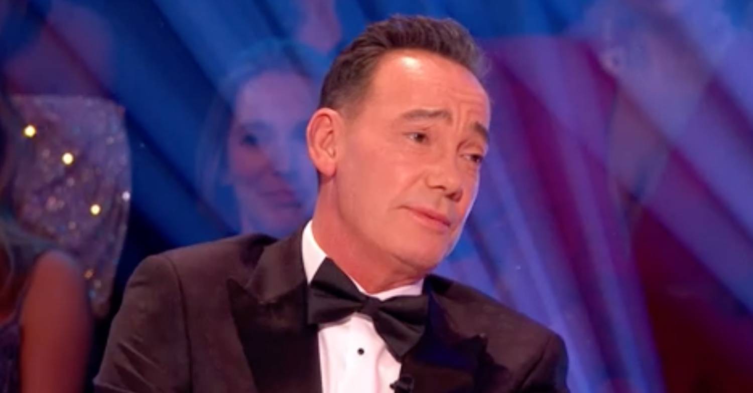 Craig Revel Horwood looks pained on Strictly