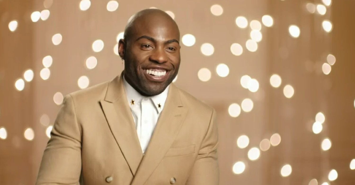 Darren Harriott speaking on Dancing On Ice 2023
