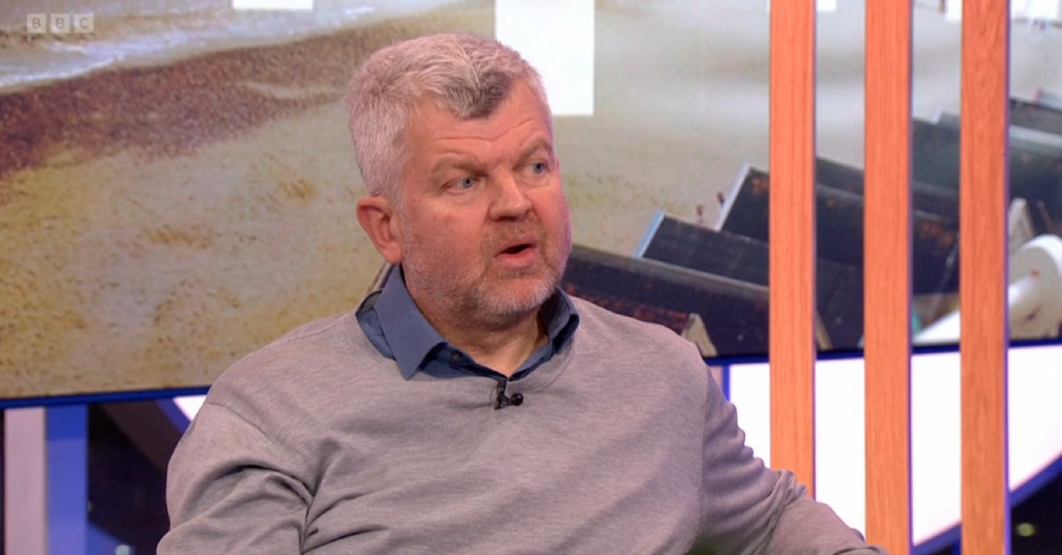 Adrian Chiles on The One Show 