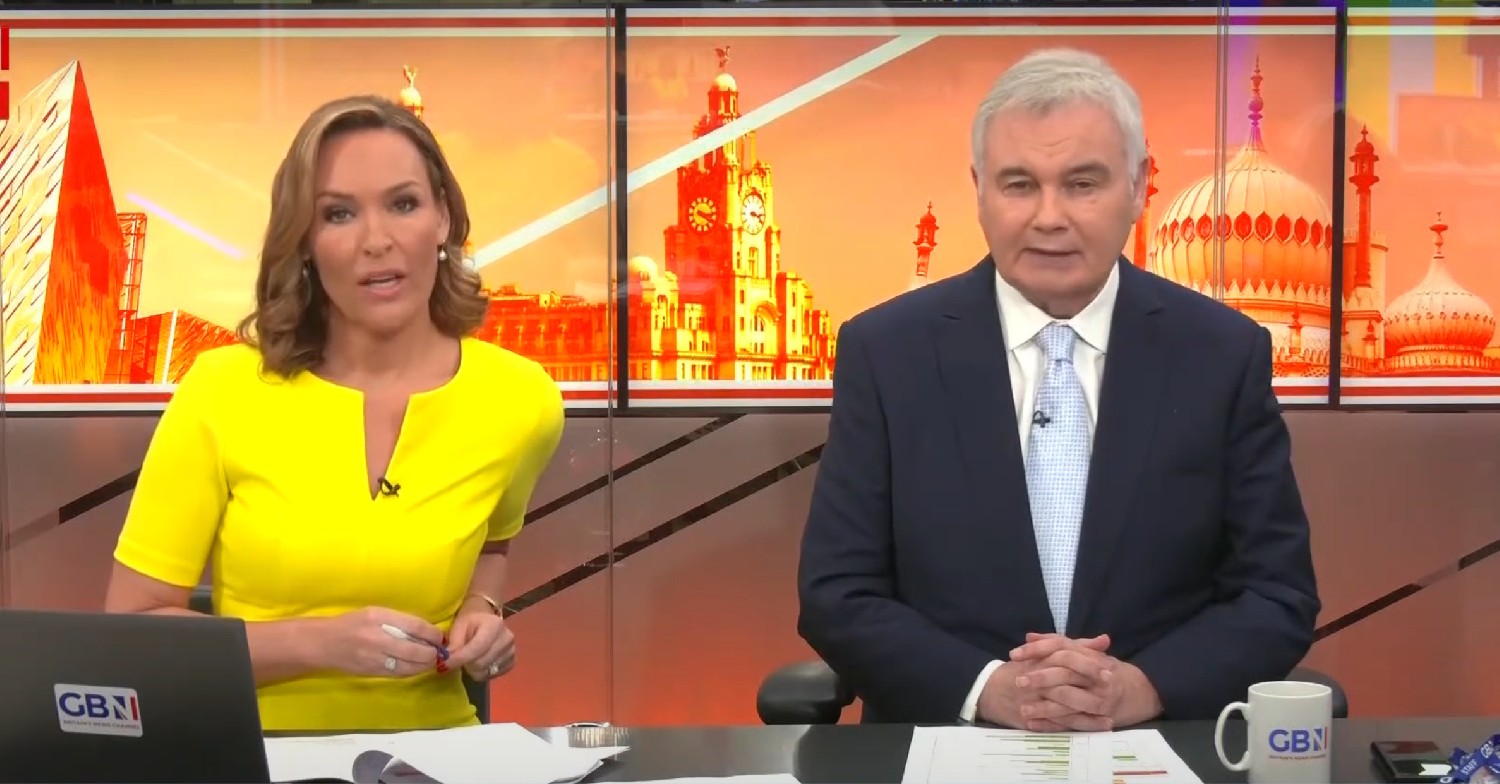 Isabel Webster and Eamonn Holmes on GB News 