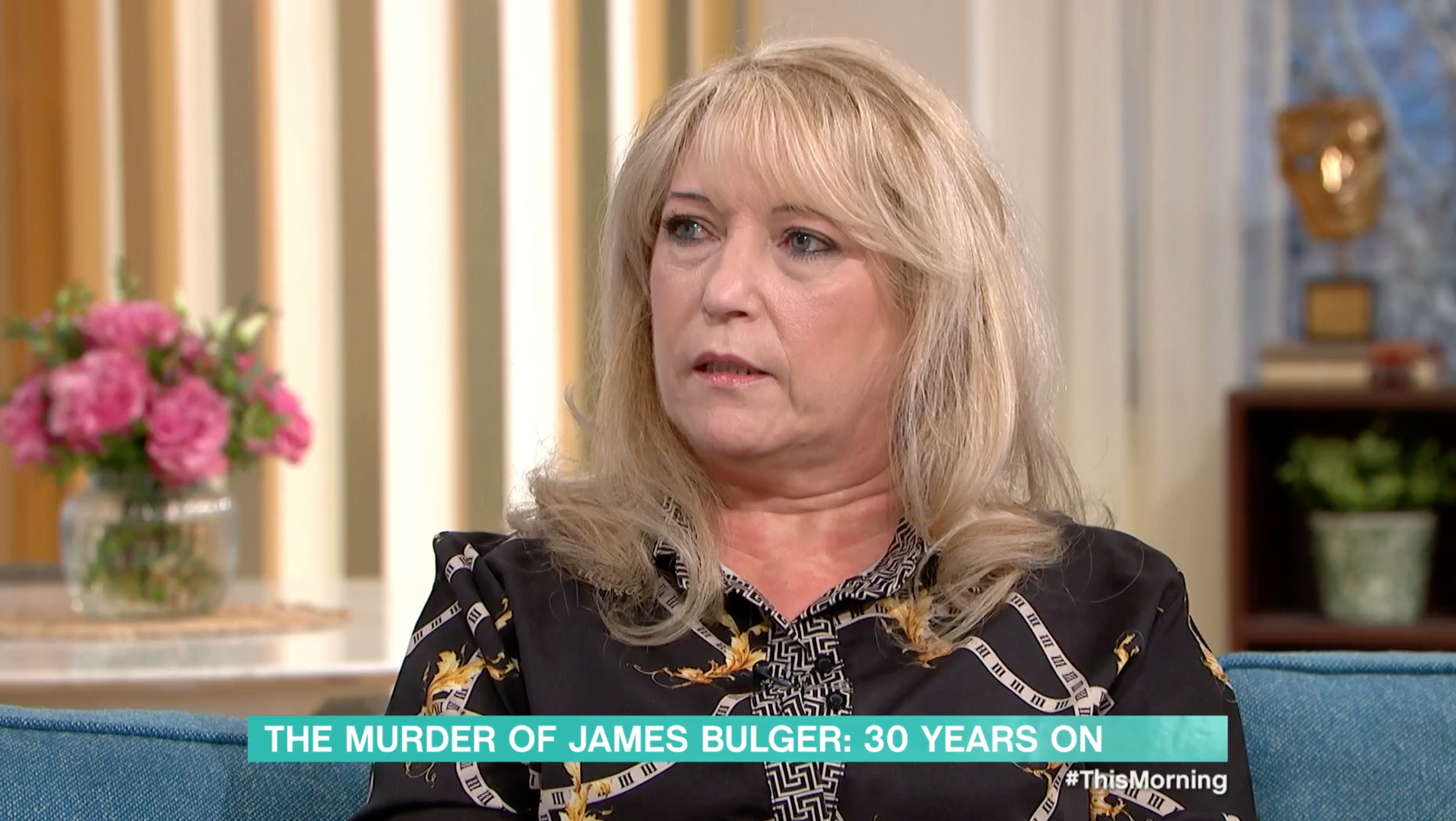 Denise Fergus on This Morning today