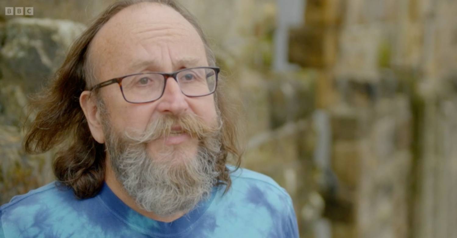 Hairy Bikers star Dave Myers looks emotional