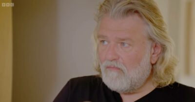 Hairy Bikers star Si King looks concerned