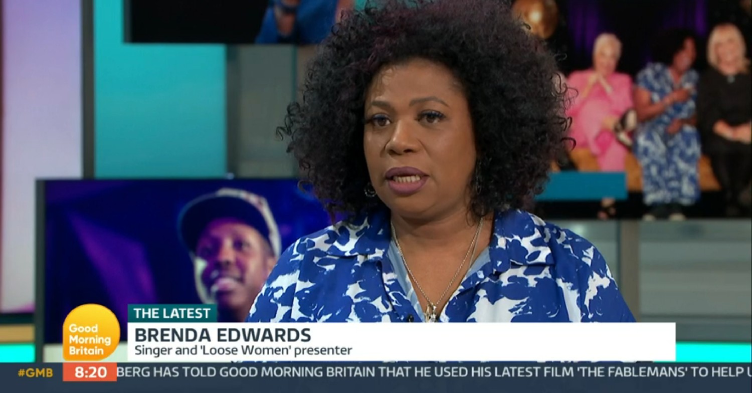 Brenda Edwards on GMB today 