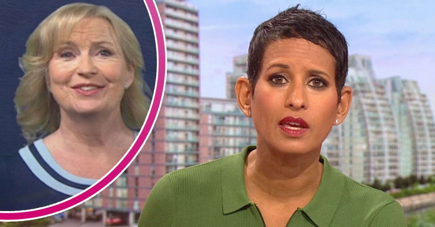 Carol Kirkwood and Naga Munchetty on BBC Breakfast today