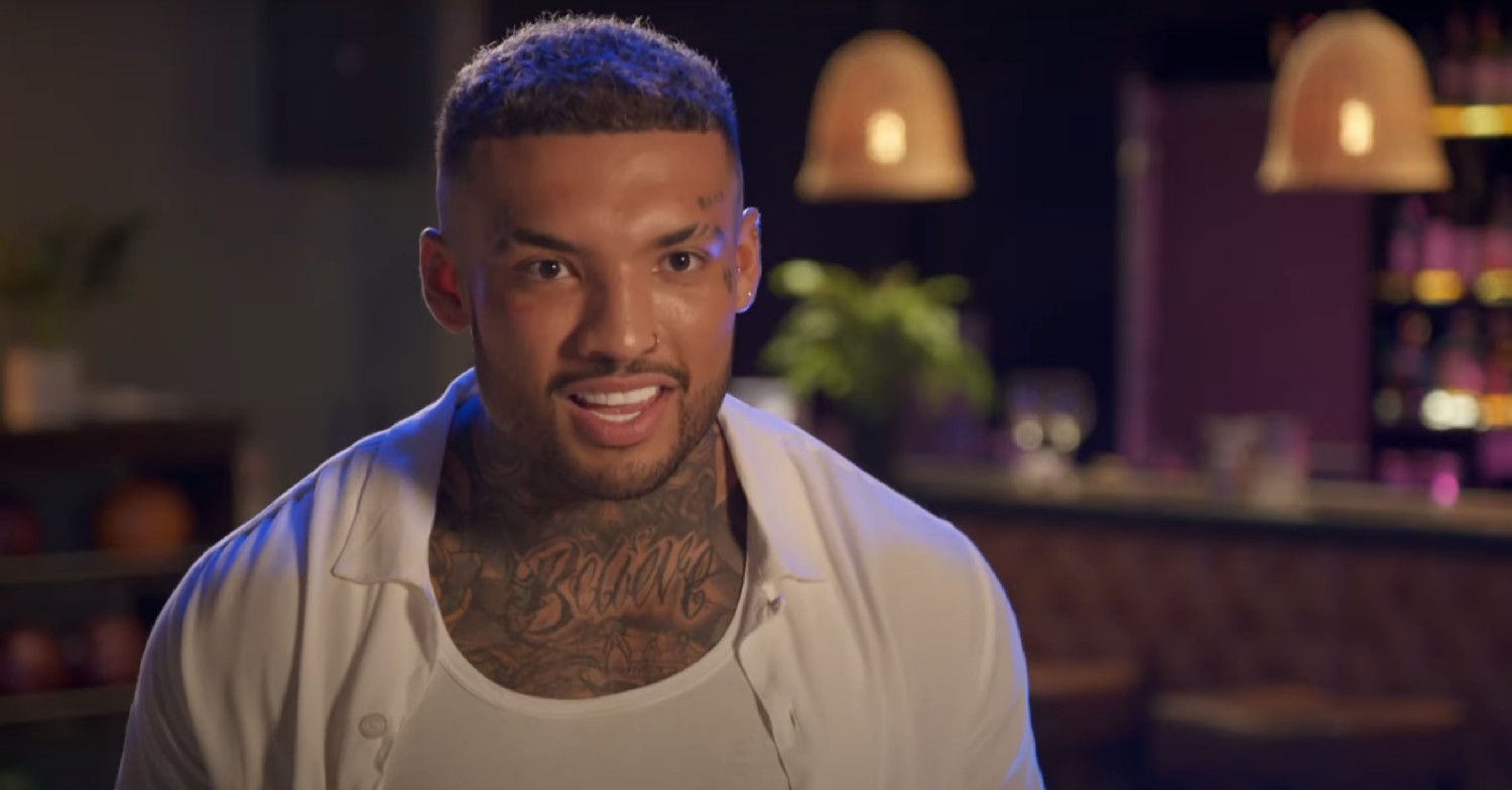 Callum Izzard speaking to camera 