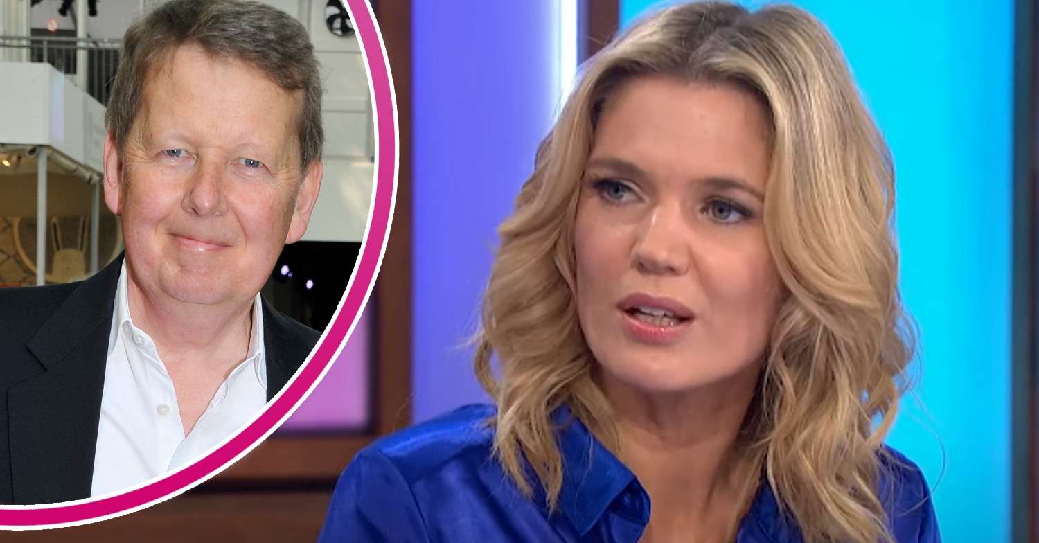Bill Turnbull smiling, Charlotte Hawkins on Loose Women