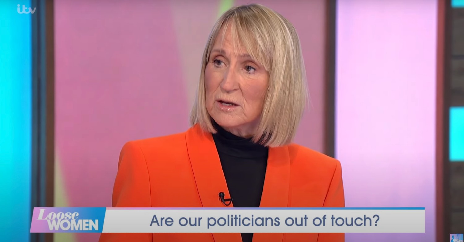 Carol McGiffin on Loose Women today 
