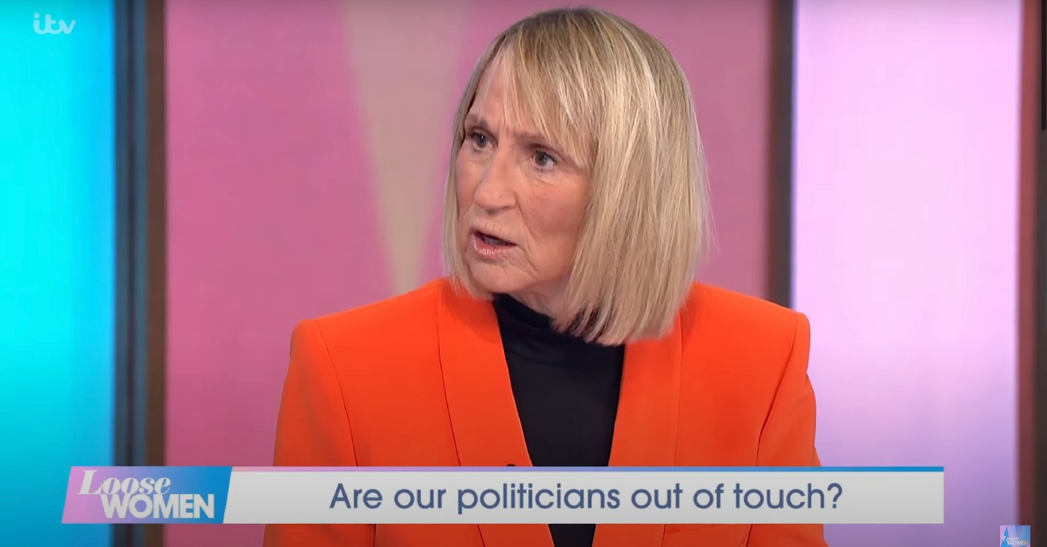 Carol McGiffin on Loose Women today 