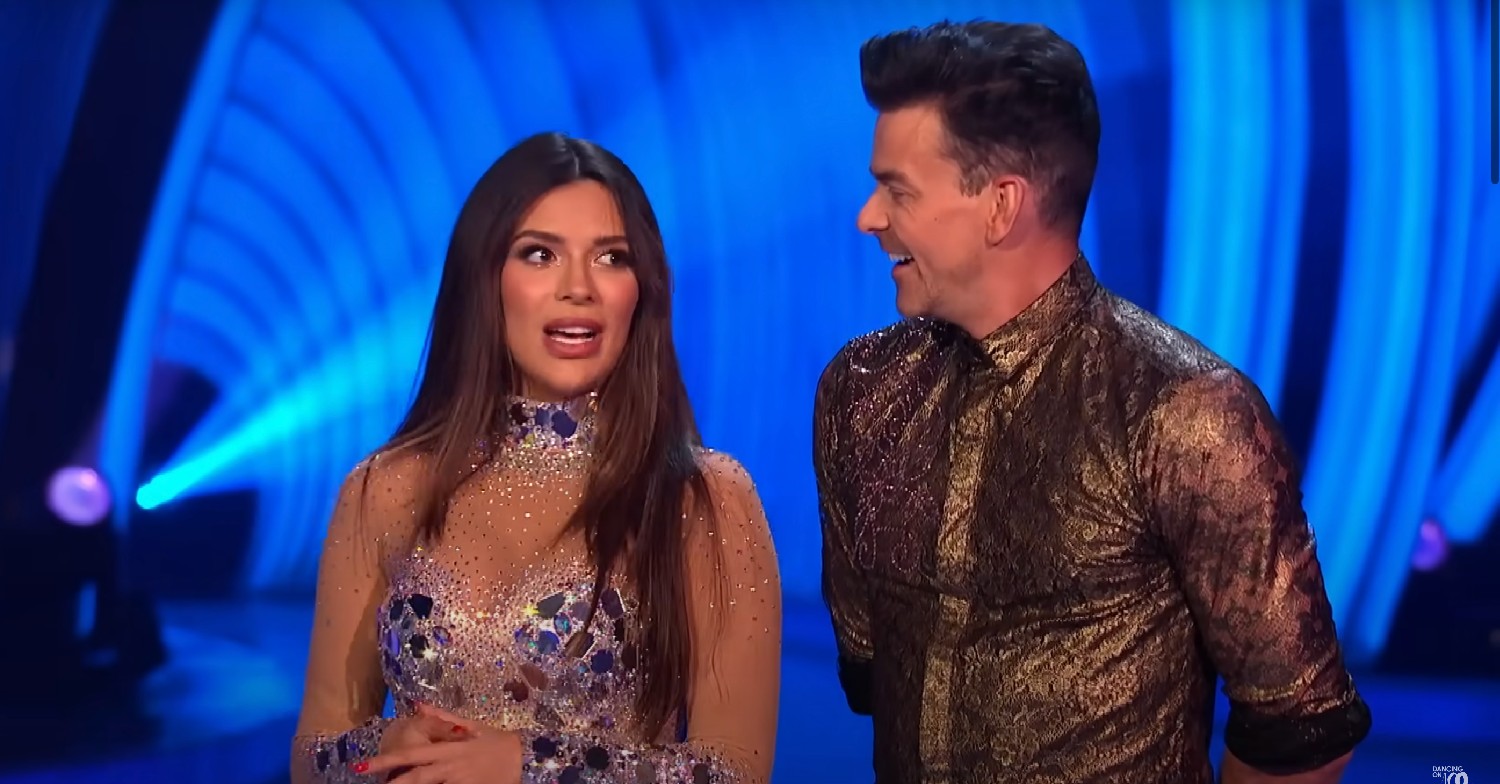 Ekin-Su and Brendyn Hatfield on Dancing On Ice 2023 