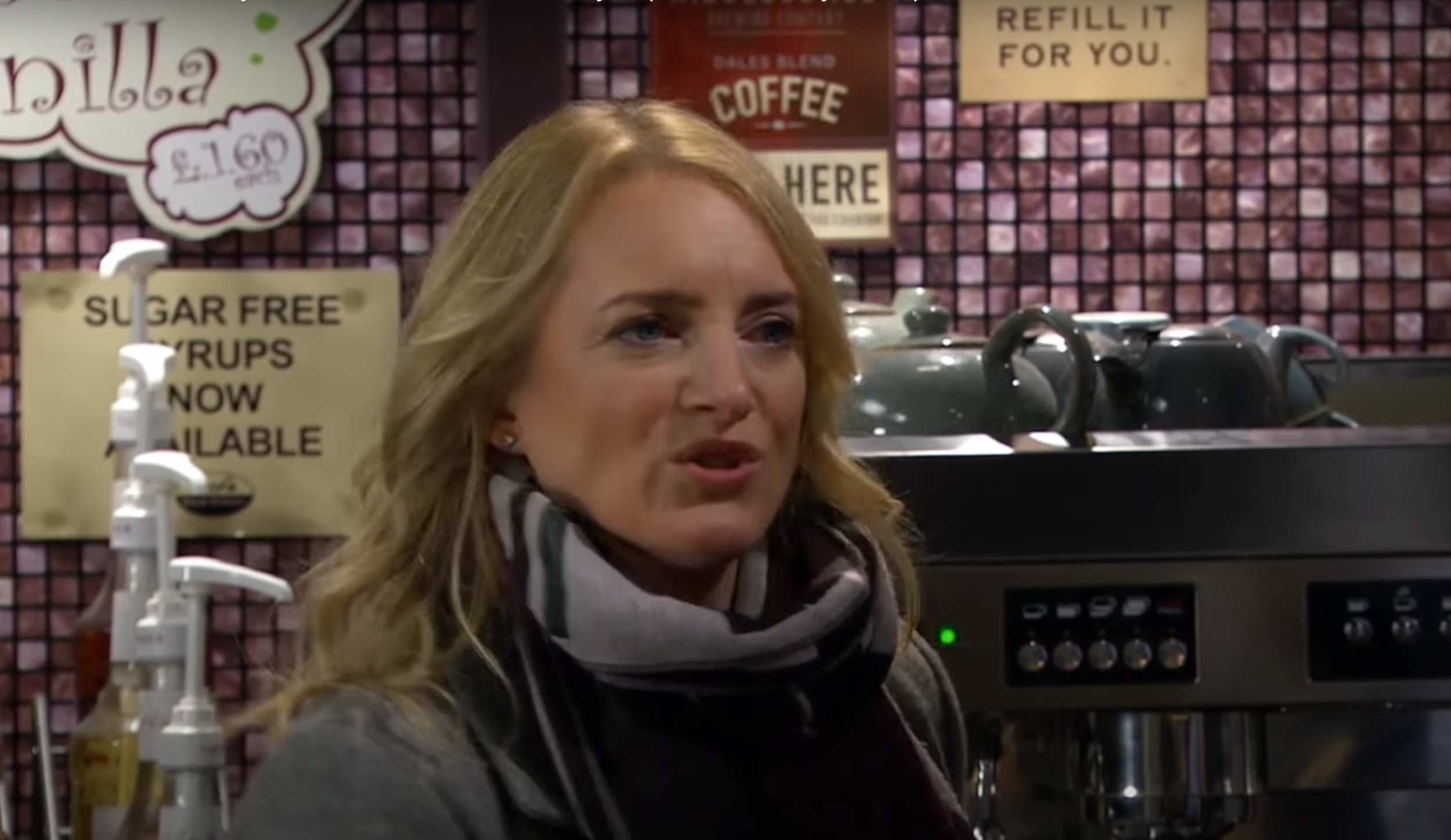 Nicola King may have made a big mistake insulting killer Kyle in Emmerdale (Credit: ITV)