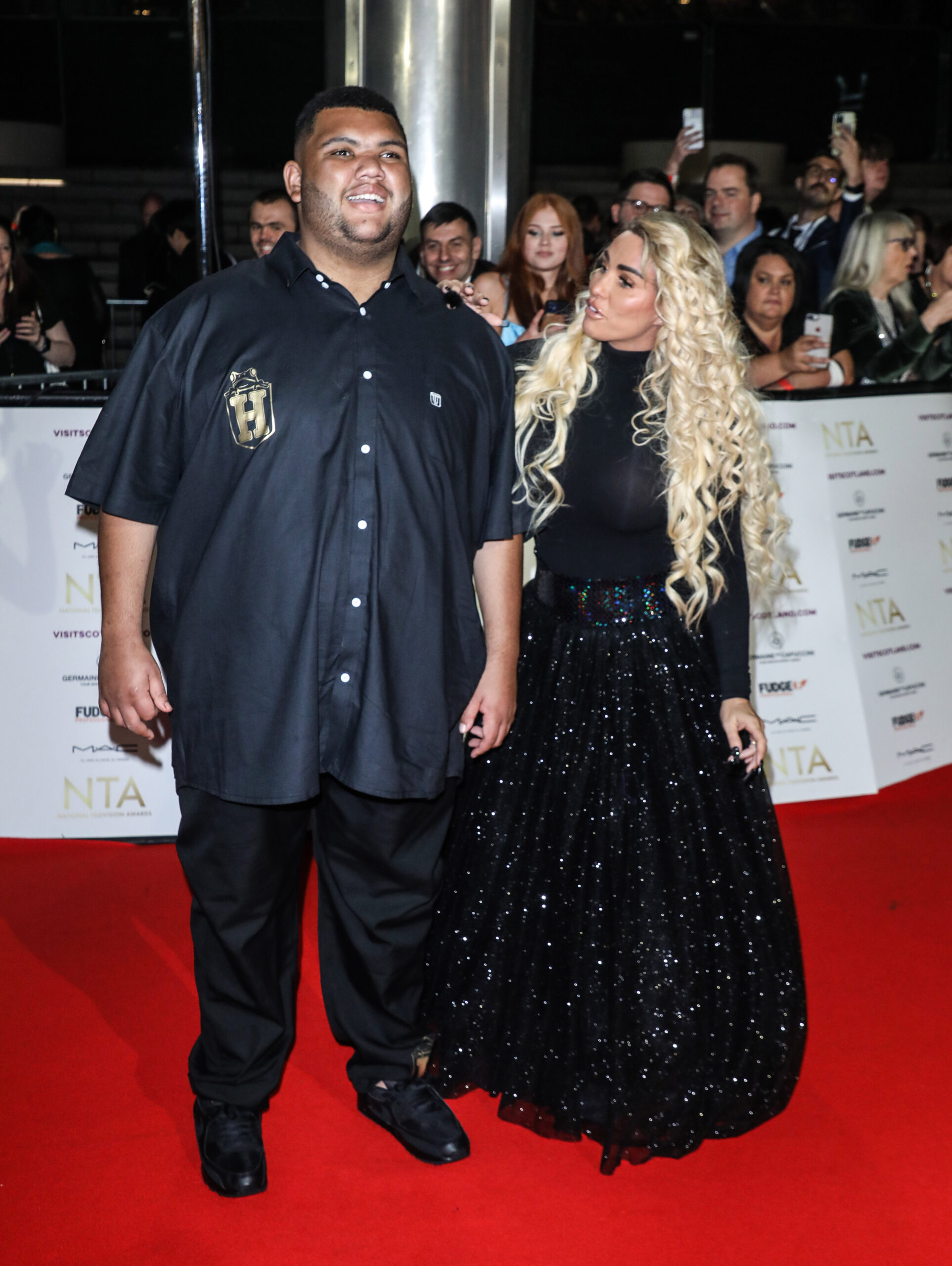 Katie Price and Harvey, NTA