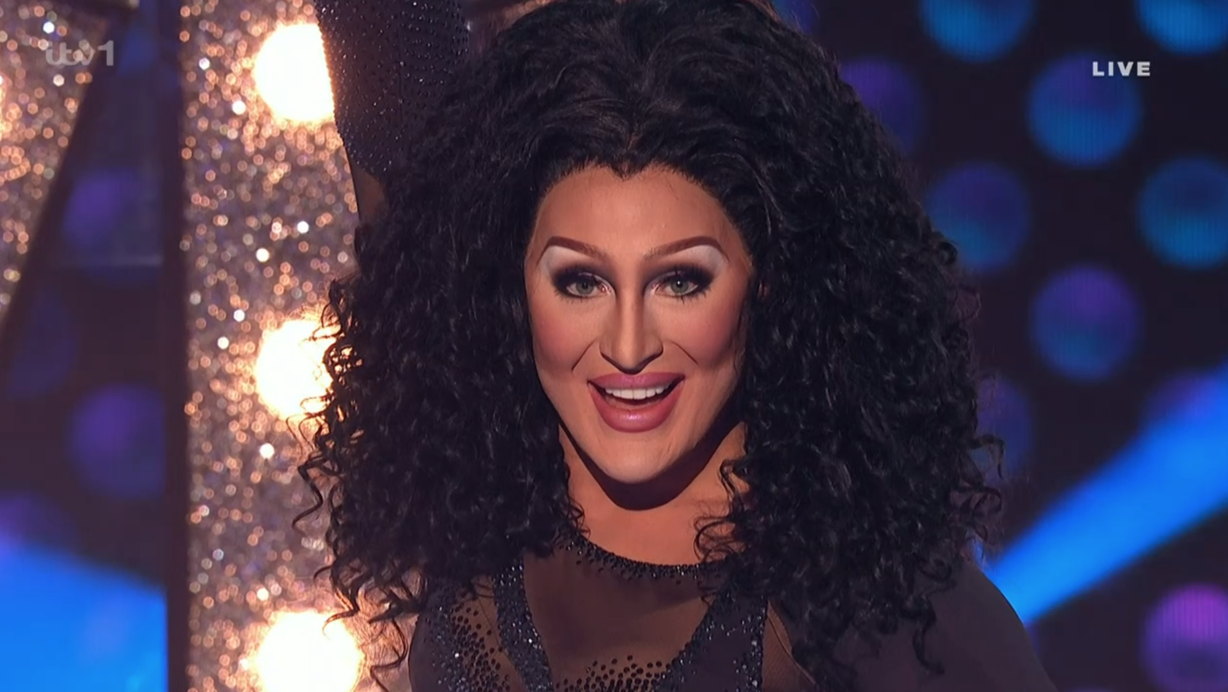 The Vivienne performing on Dancing On Ice