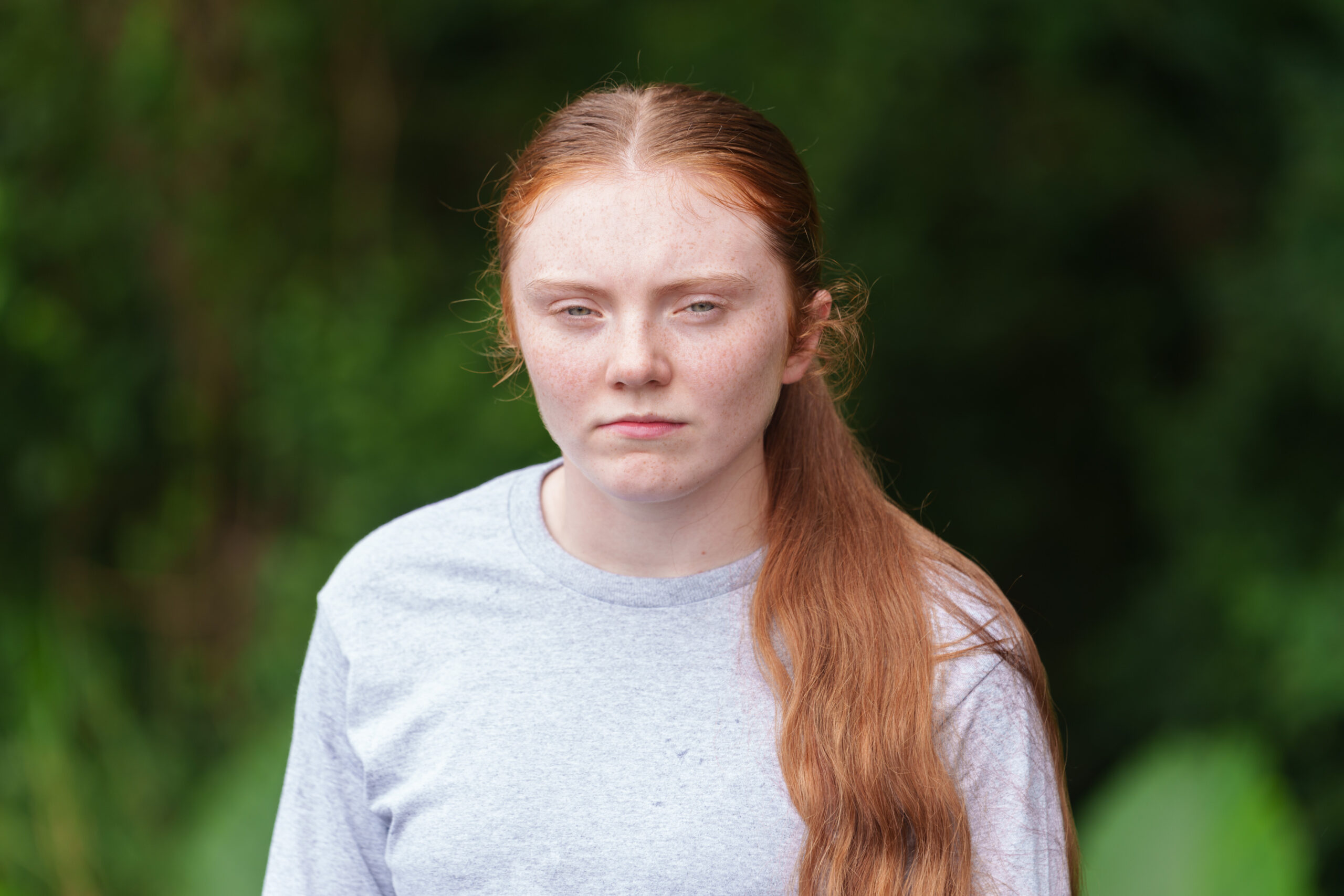 Rosie poses for SAS Jungle Hell