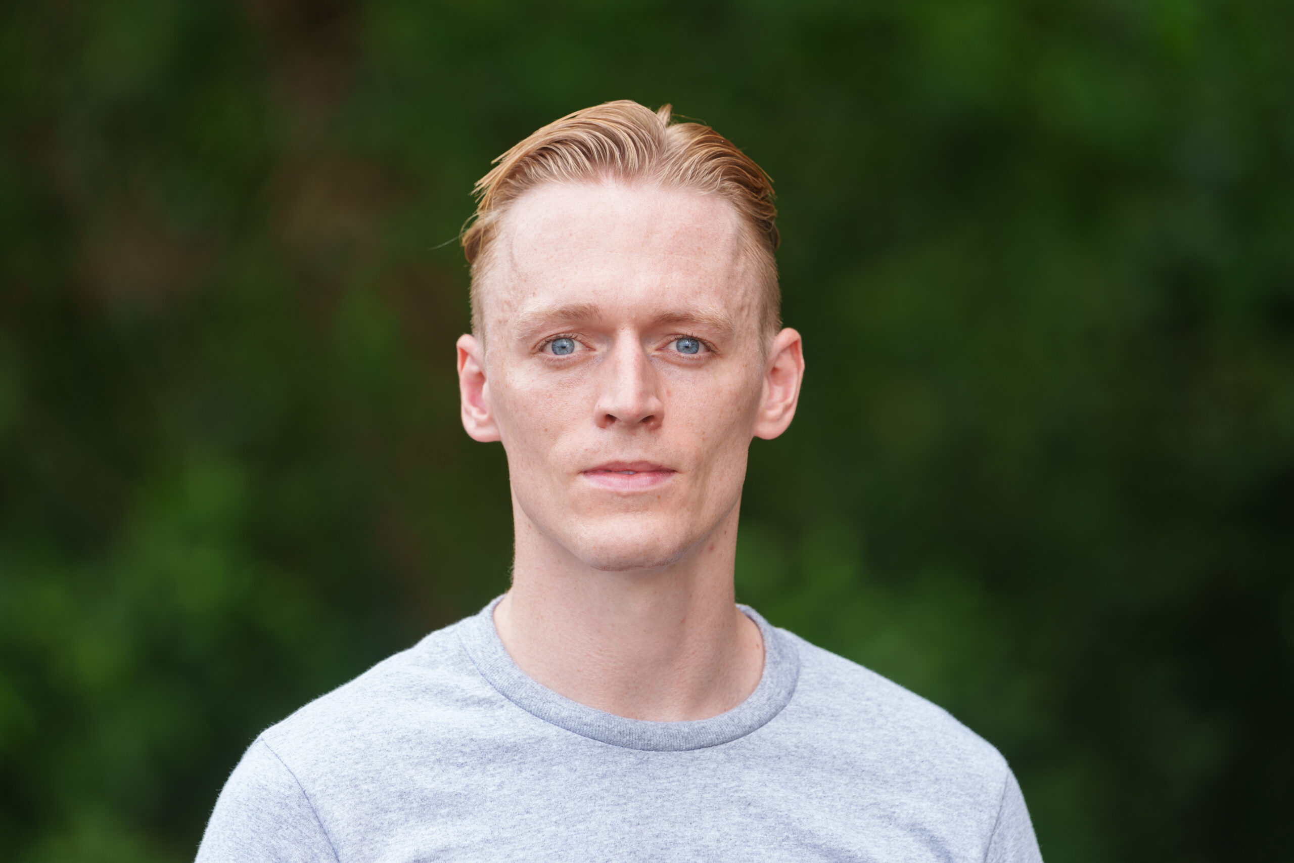 Daniel poses for SAS Jungle Hell