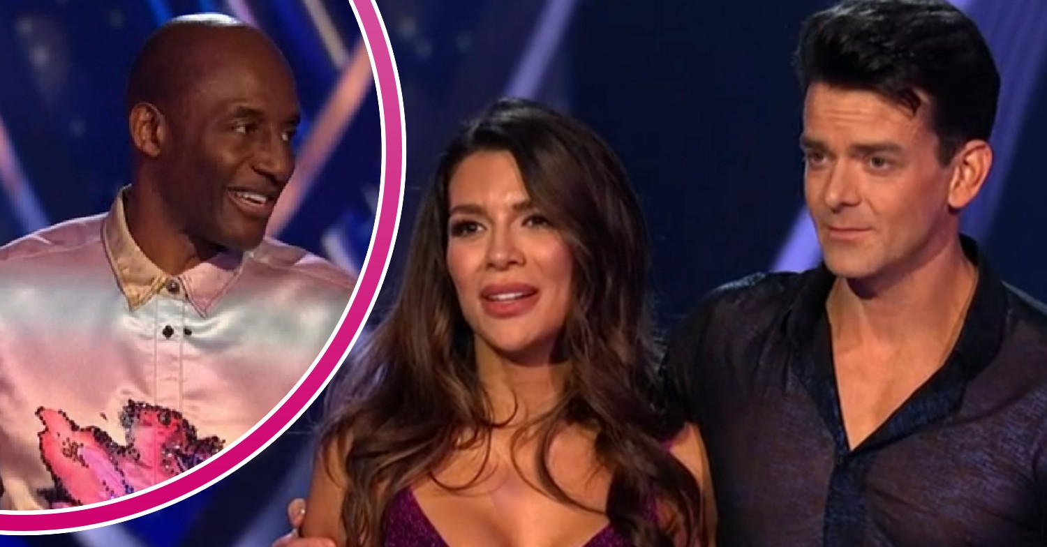 John Fashanu, Ekin-Su and Brendyn on Dancing On Ice