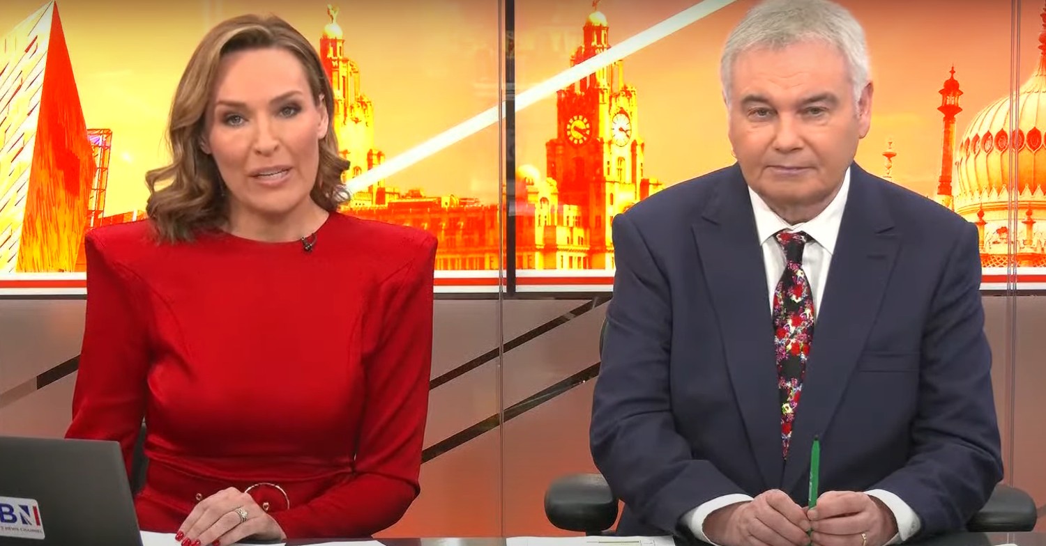 Eamonn Holmes and Isabel Webster hosting GB News 