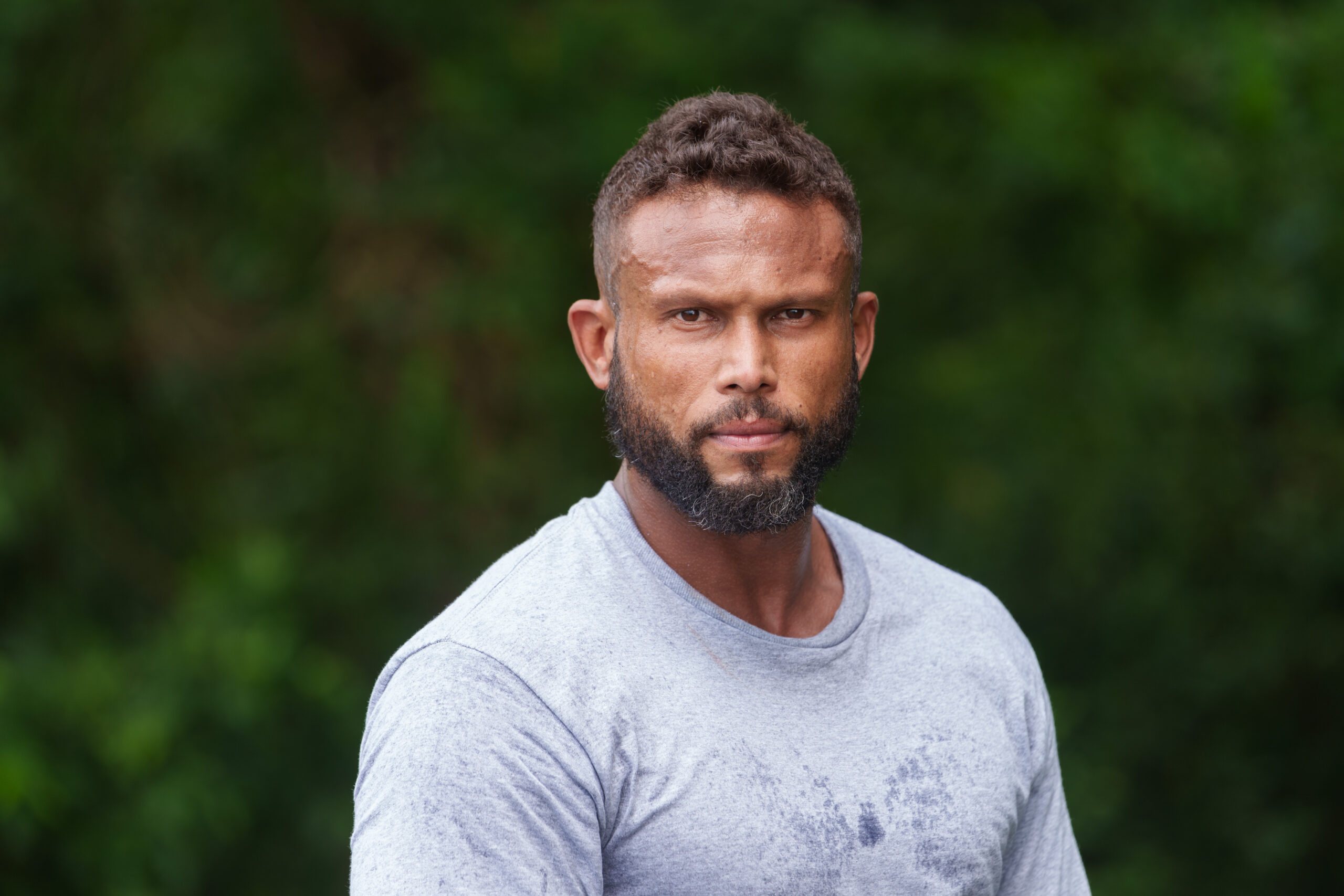 Scott poses for SAS: Who Dares Wins Jungle Hell