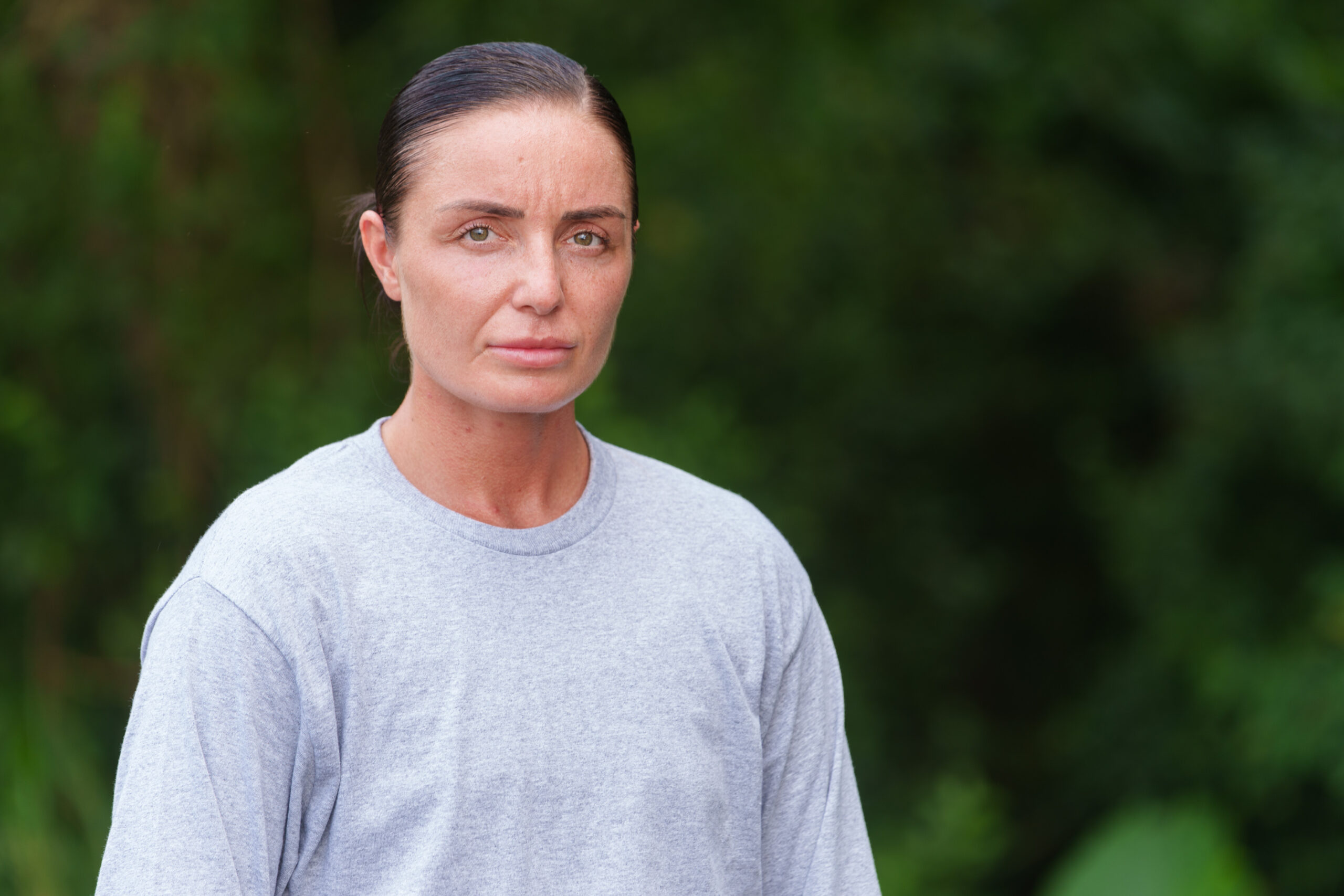 Jordan smiles for SAS Jungle Hell