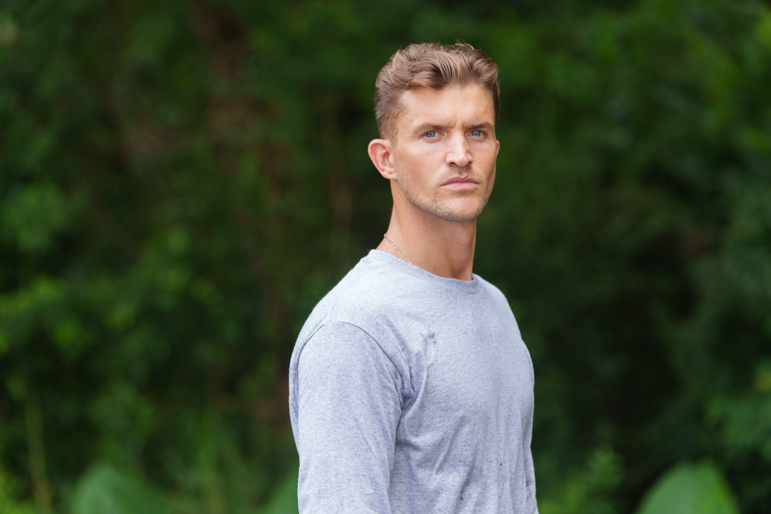 Jamie poses for SAS: Who Dares Wins