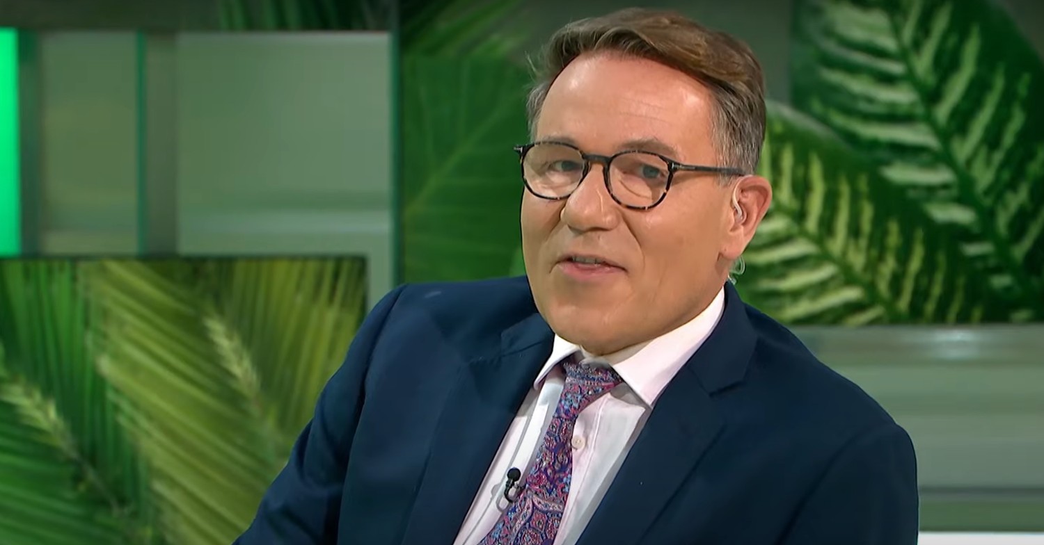 Richard Arnold presenting Good Morning Britain