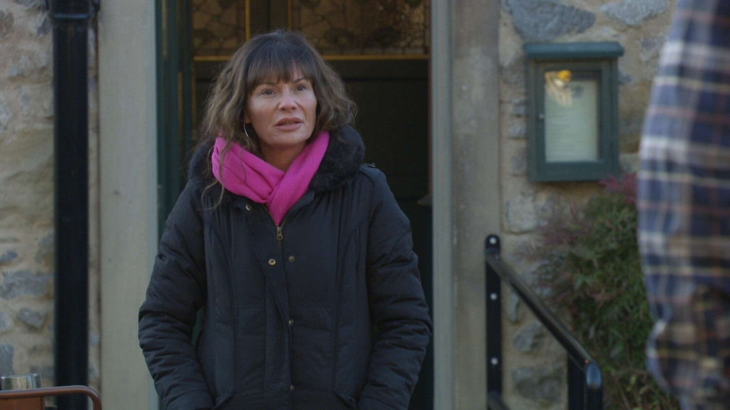 Chas Dingle looking angry in Emmerdale