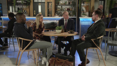 Michael, Sarah, Stephen and Rufus discuss Michael's designs on Corrie