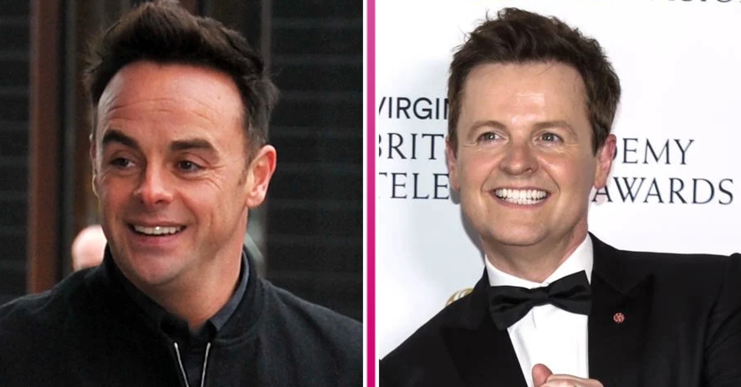 Ant and Dec grinning