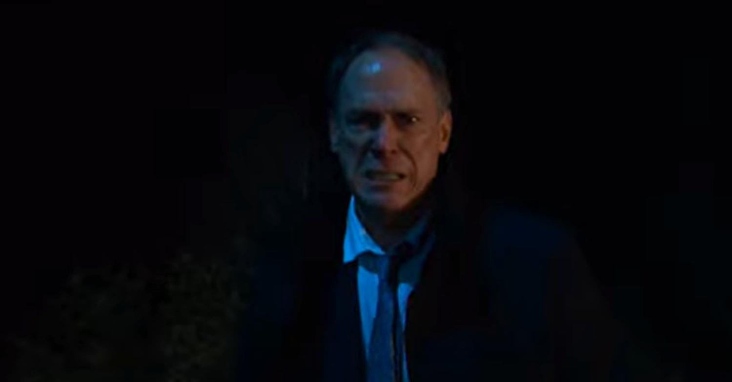Coronation Street's Stephen is looking angrily into the dark