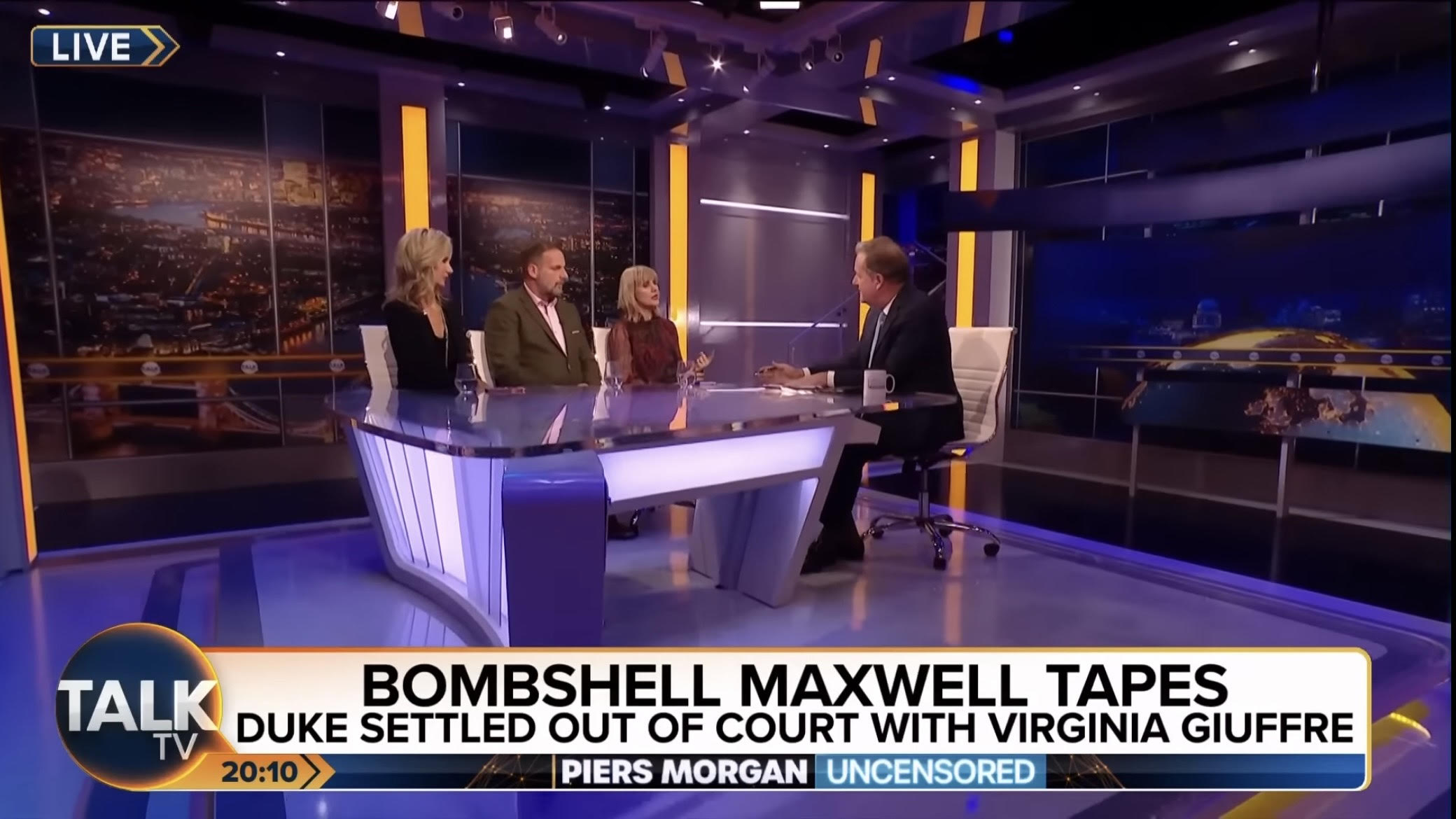 Piers Morgan Uncensored guests sit at panel for debate