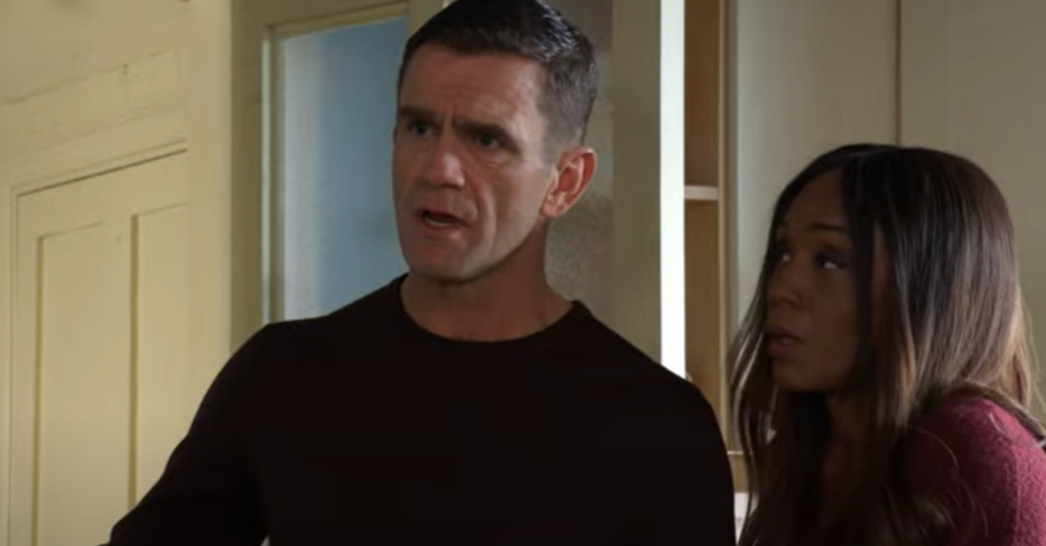 EastEnders' Jack and Denise are arguing with the Slaters