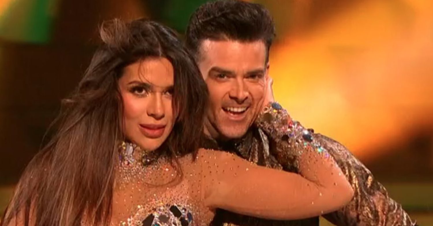 Ekin-Su and Brendyn Hatfield on Dancing On Ice