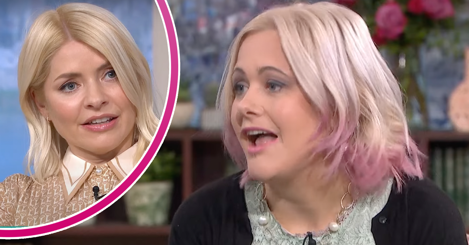 Holly Willoughby and Helen on This Morning