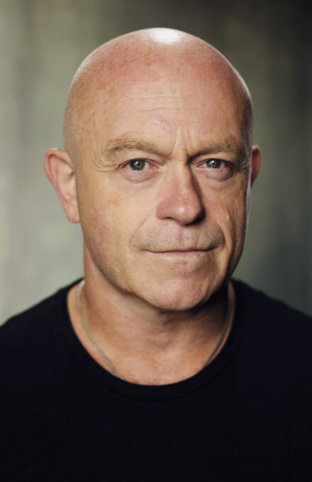 Ross Kemp smiles in headshot for Blindspot