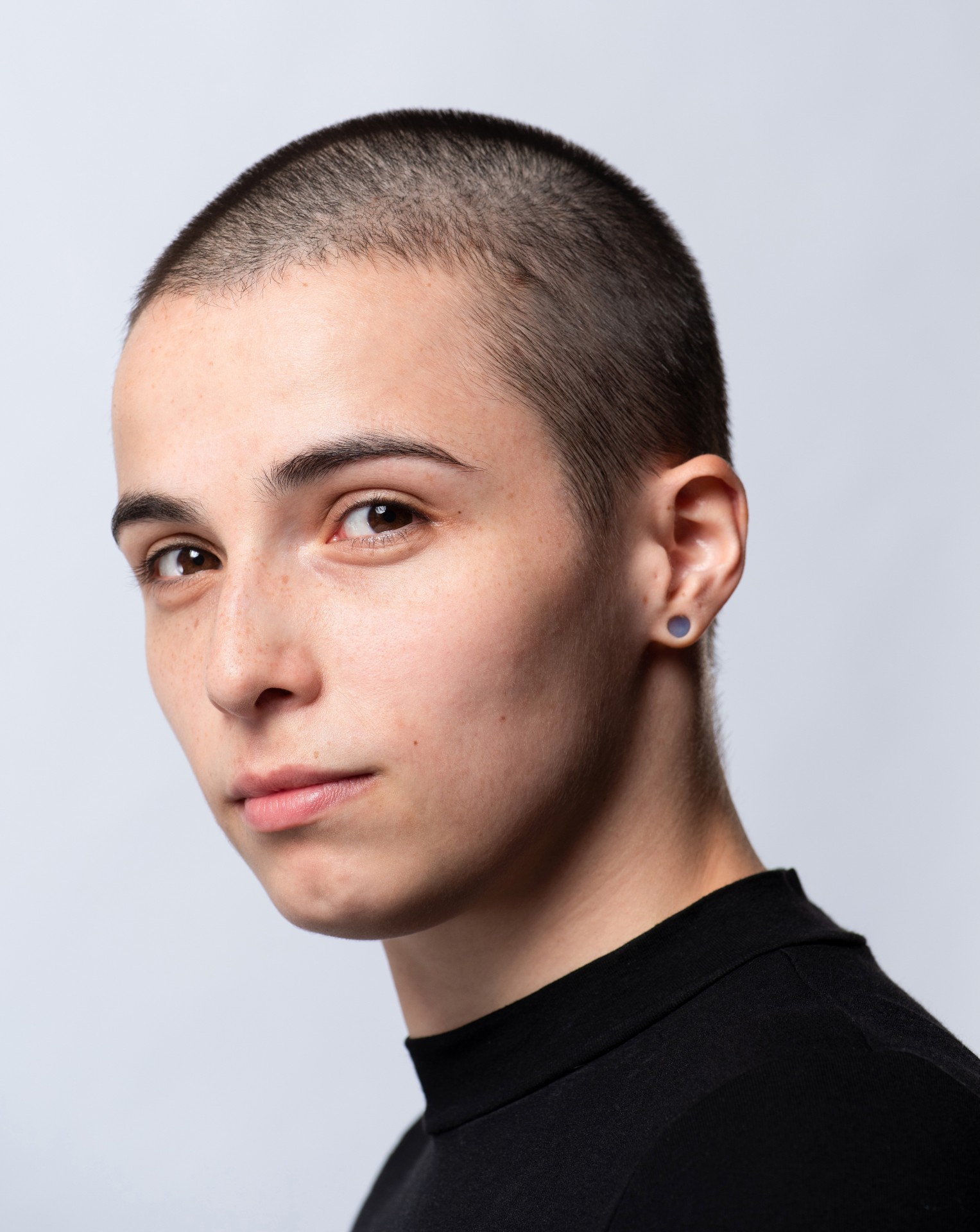 Beth Alsbury poses for headshot for Blindspot