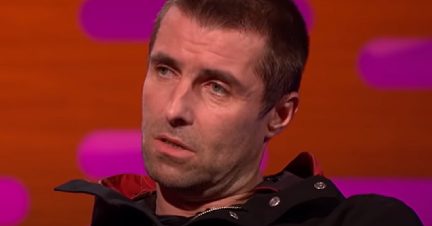 Liam Gallagher is on the Graham Norton show