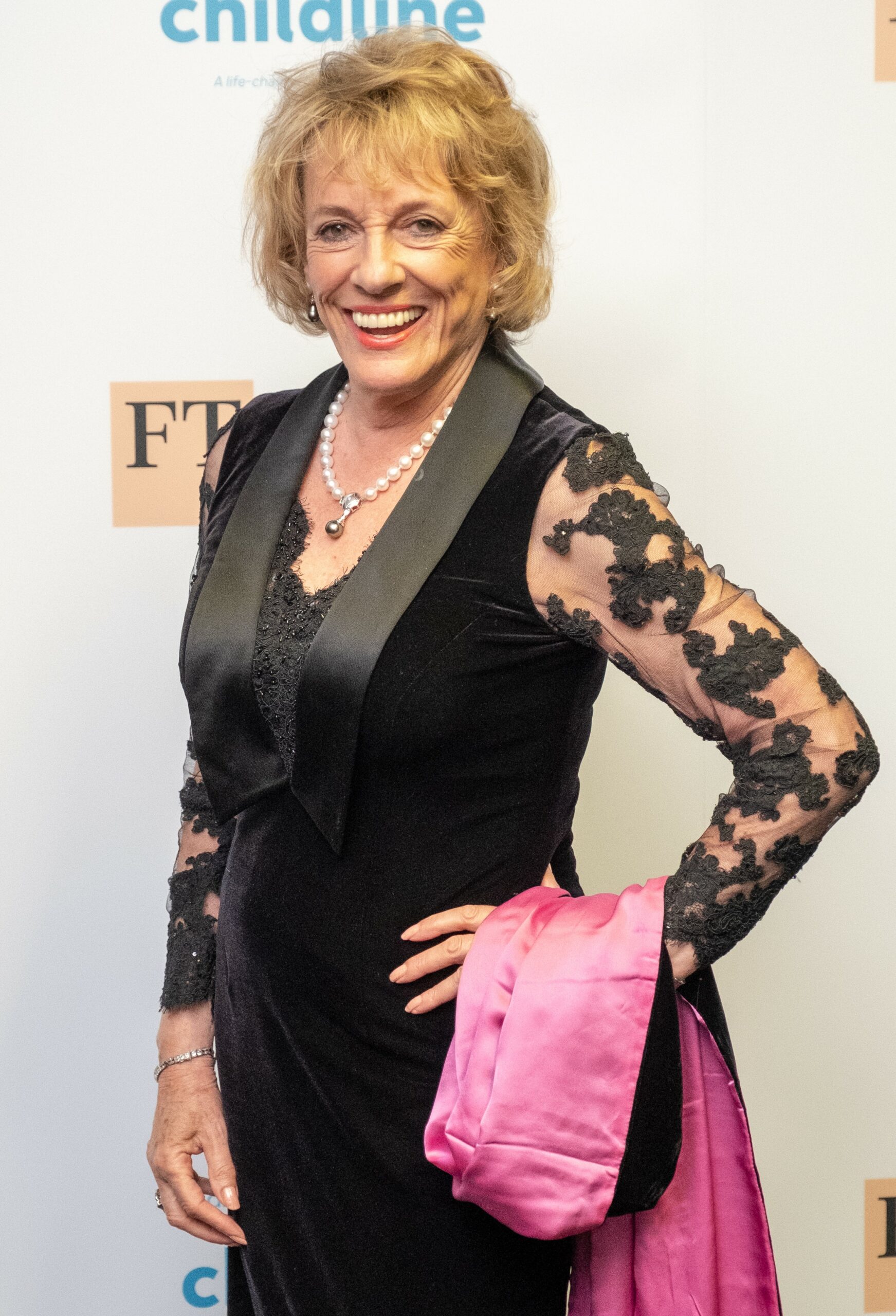 Esther Rantzen smiling at event