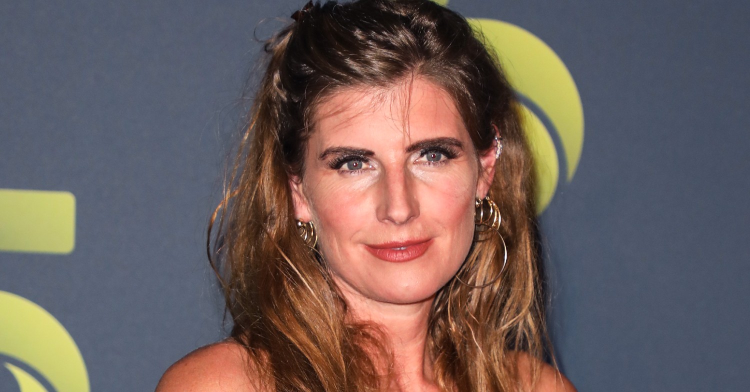 Amanda Owen posing at a Channel 5 event 