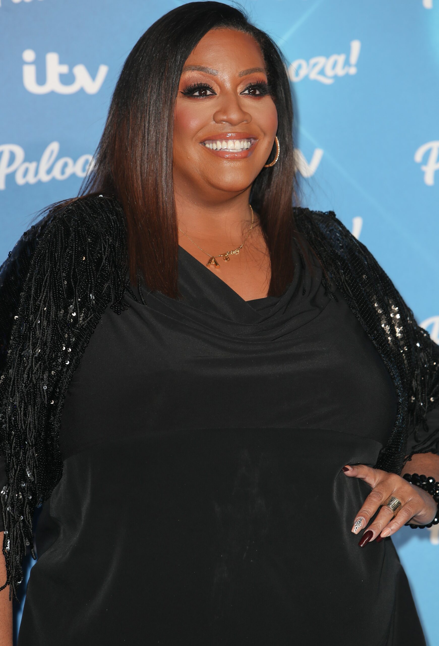 This Morning host Alison Hammond smiling at ITV Palooza