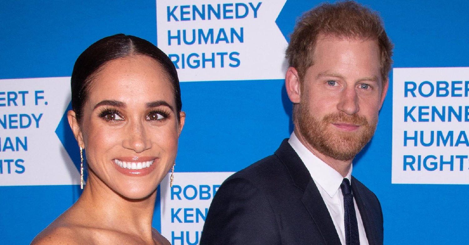 Meghan Markle and Prince Harry smiling 