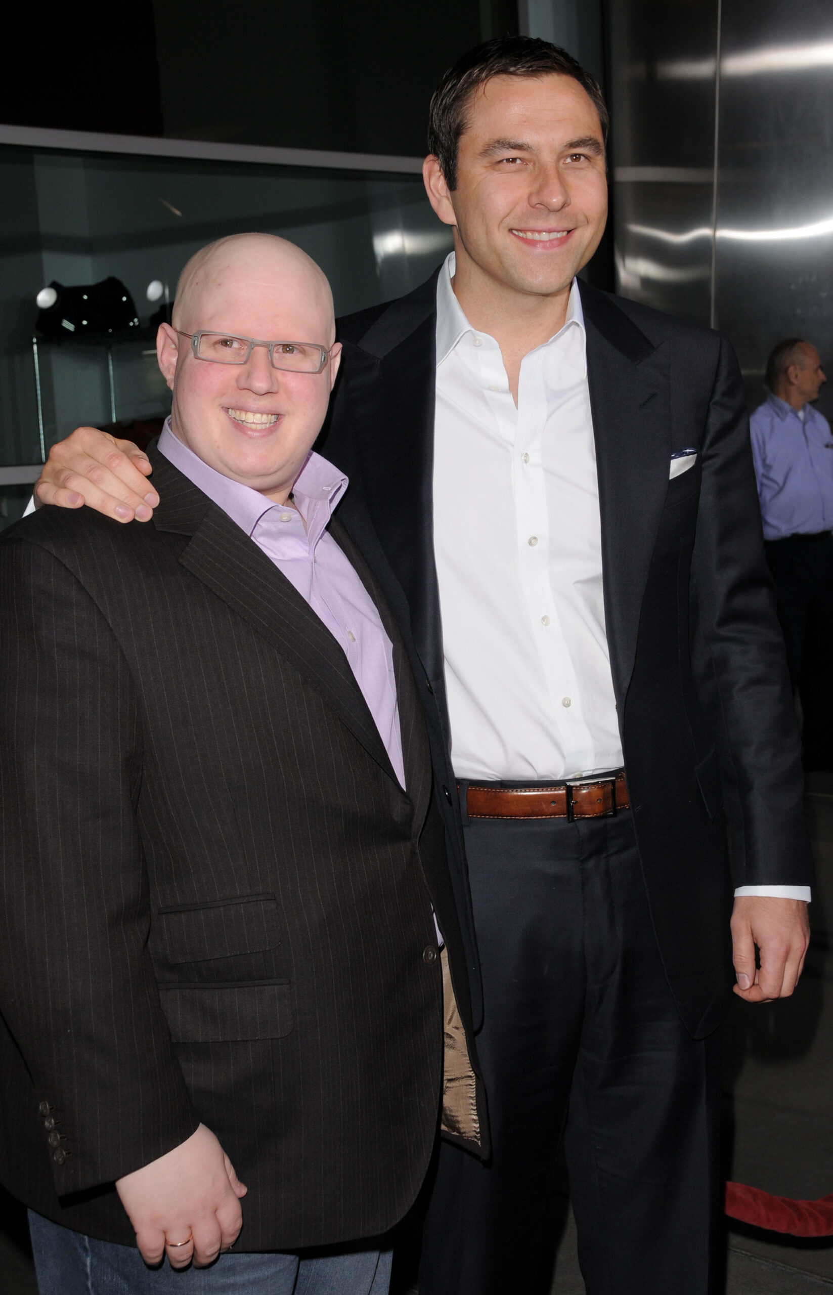 David Walliams and Matt Lucas smiling