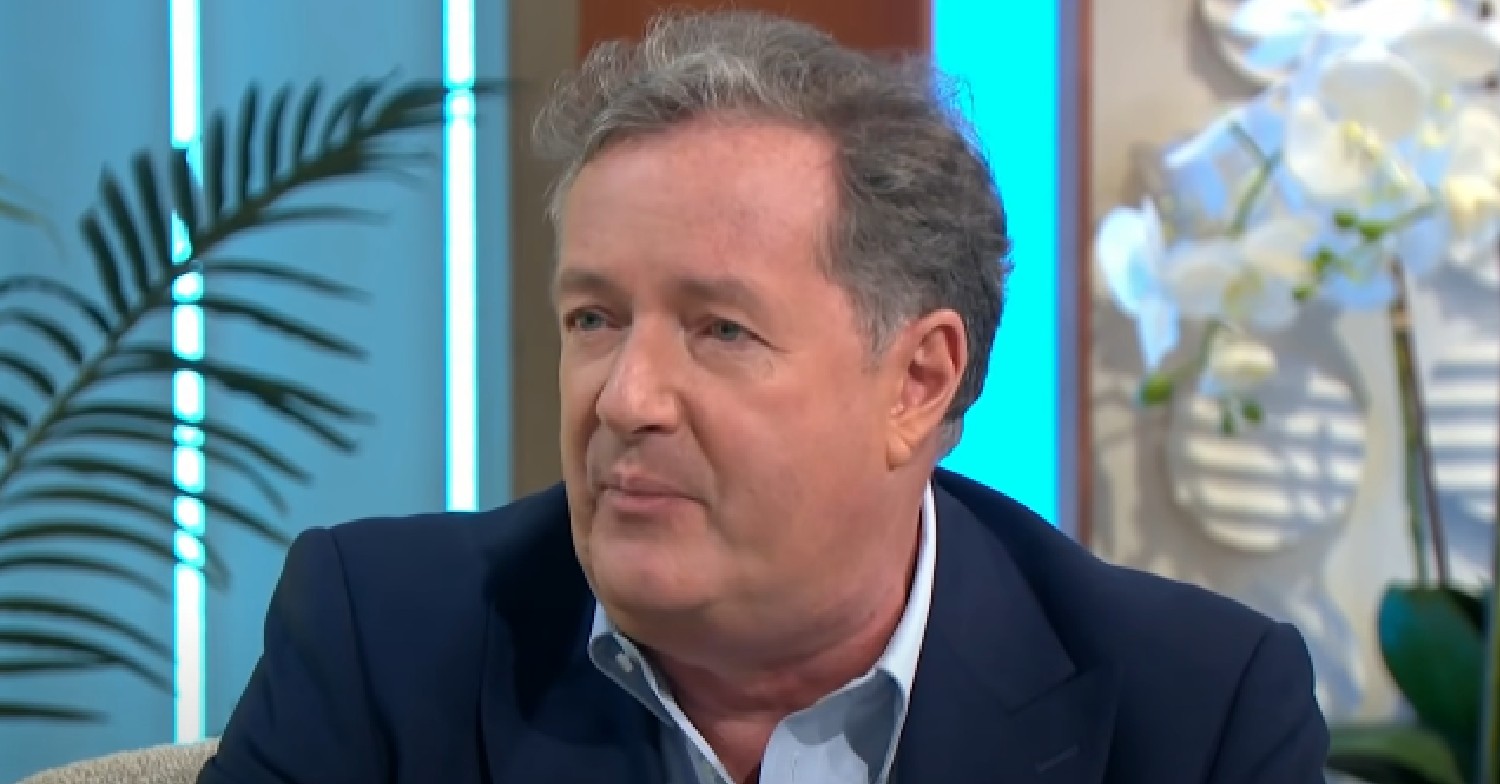 Piers Morgan speaking on Lorraine