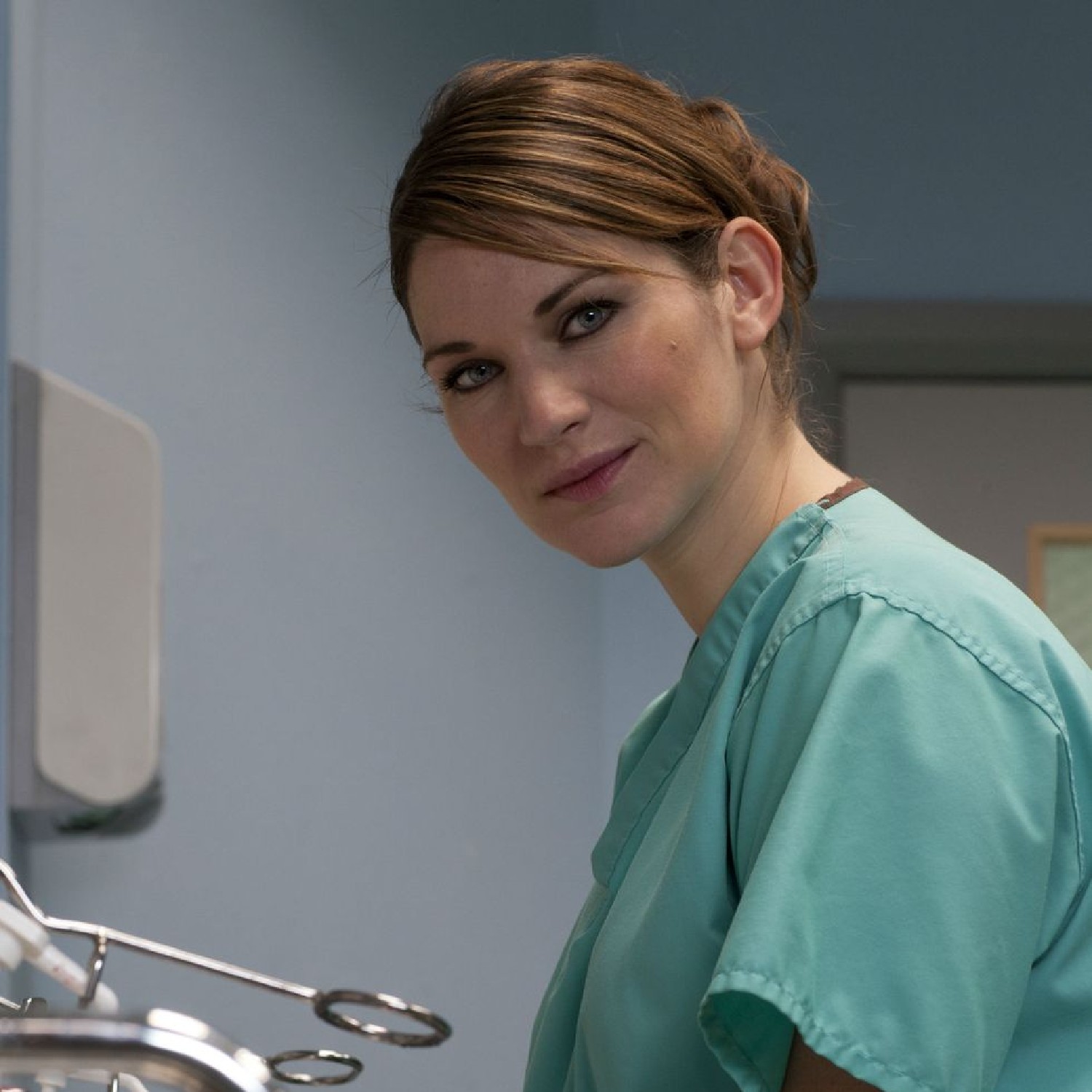Patricia Potter as Diane Lloyd in Holby City