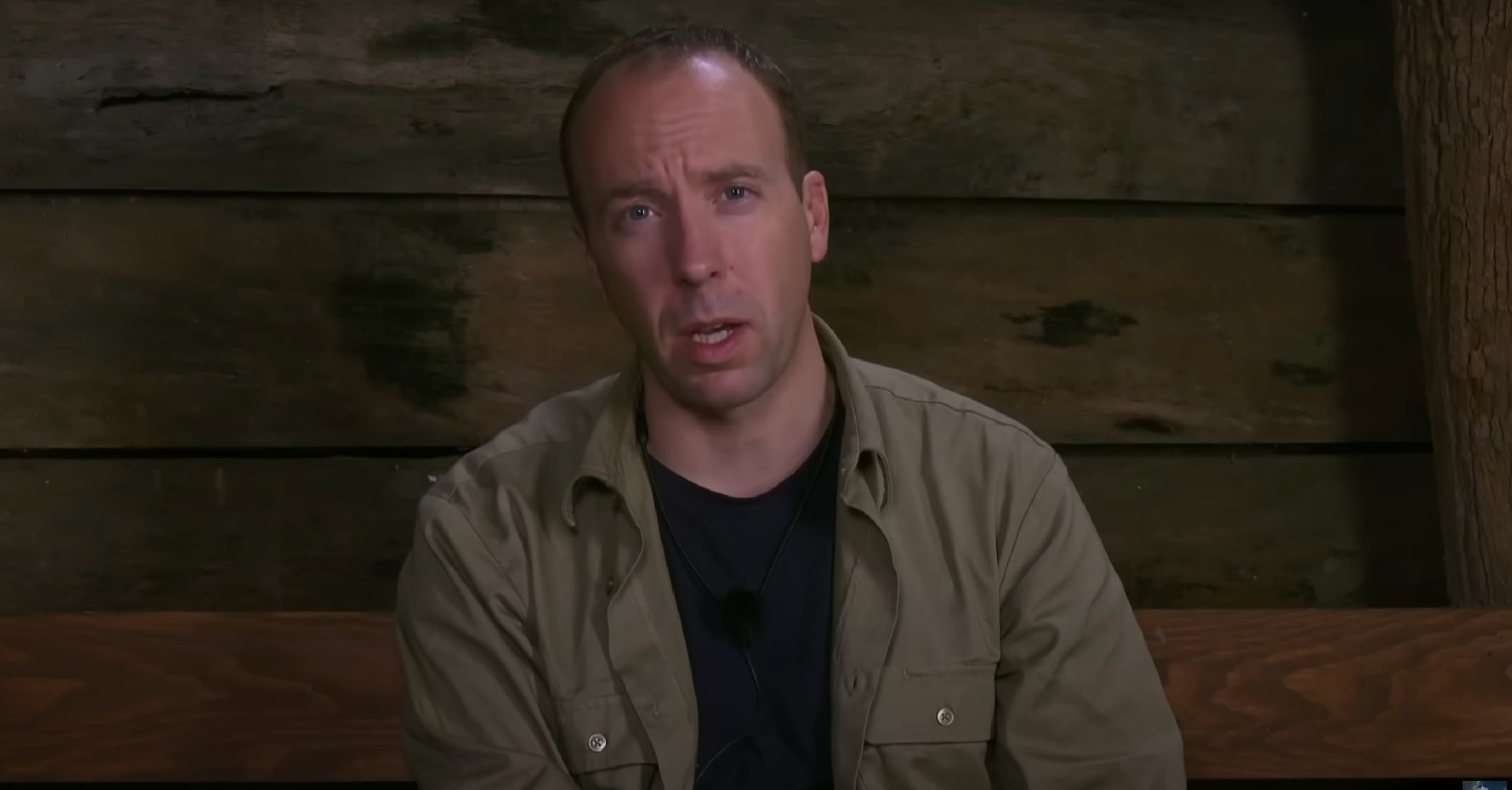 Matt Hancock on I'm A Celebrity