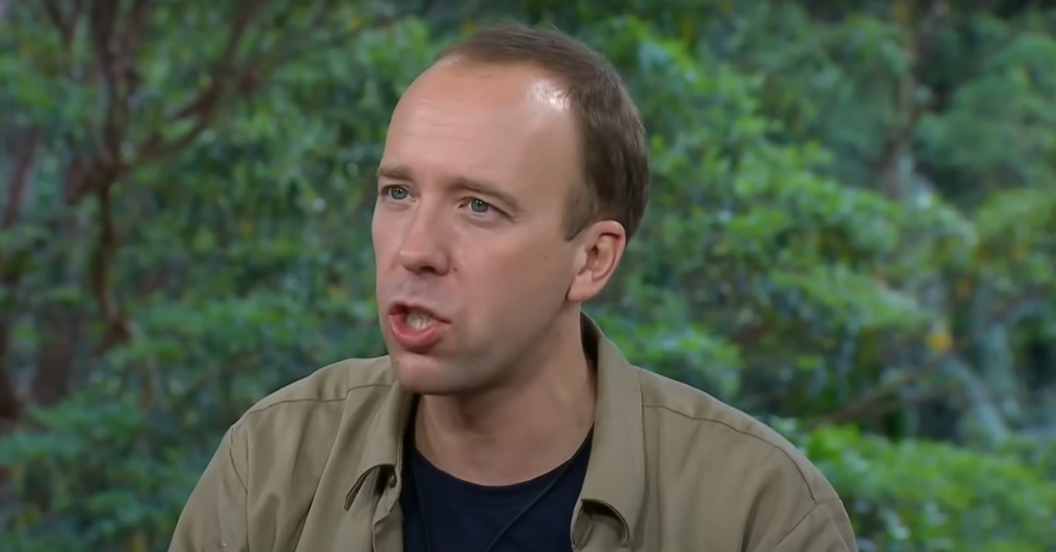 Matt Hancock on I'm A Celebrity