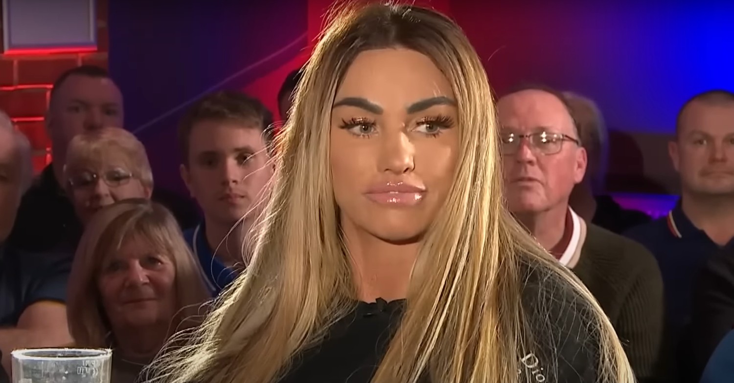 Katie Price smiling on GB News