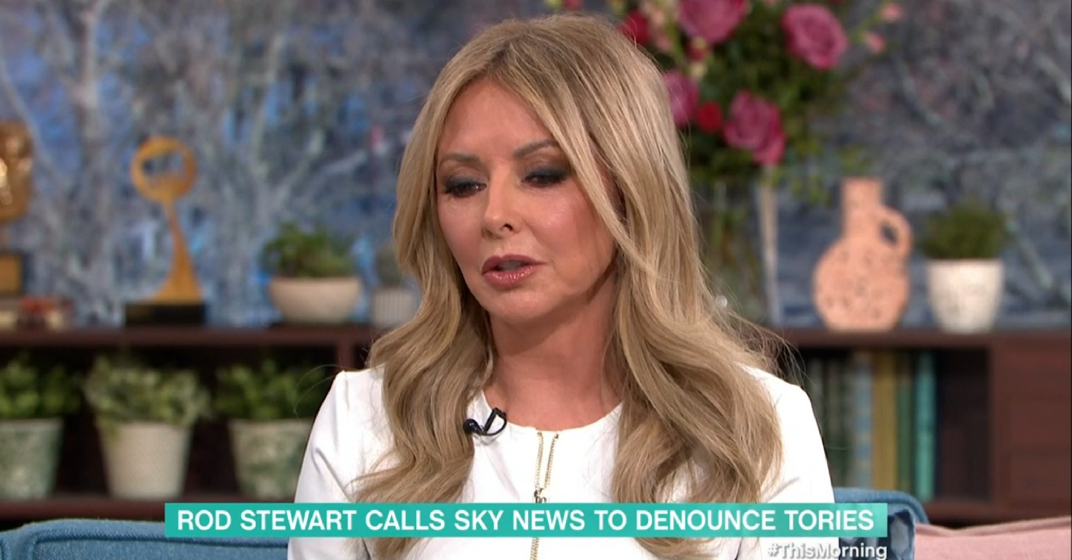 Carol Vorderman on This Morning today 