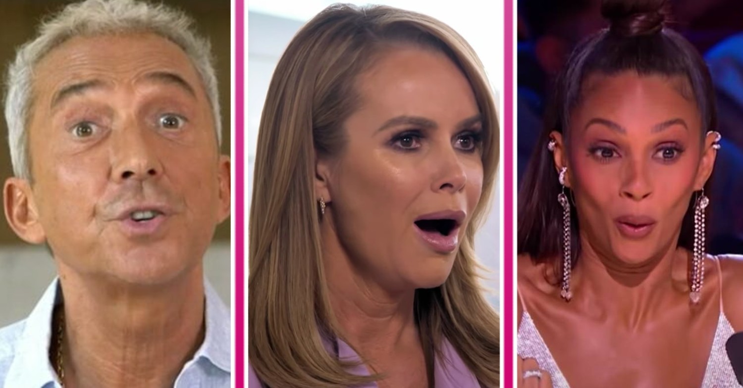 Bruno Tonioli, Amanda Holden and Alesha Dixon